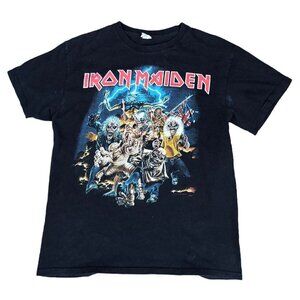 VINTAGE Iron Maiden Graphic Shirt Medium
